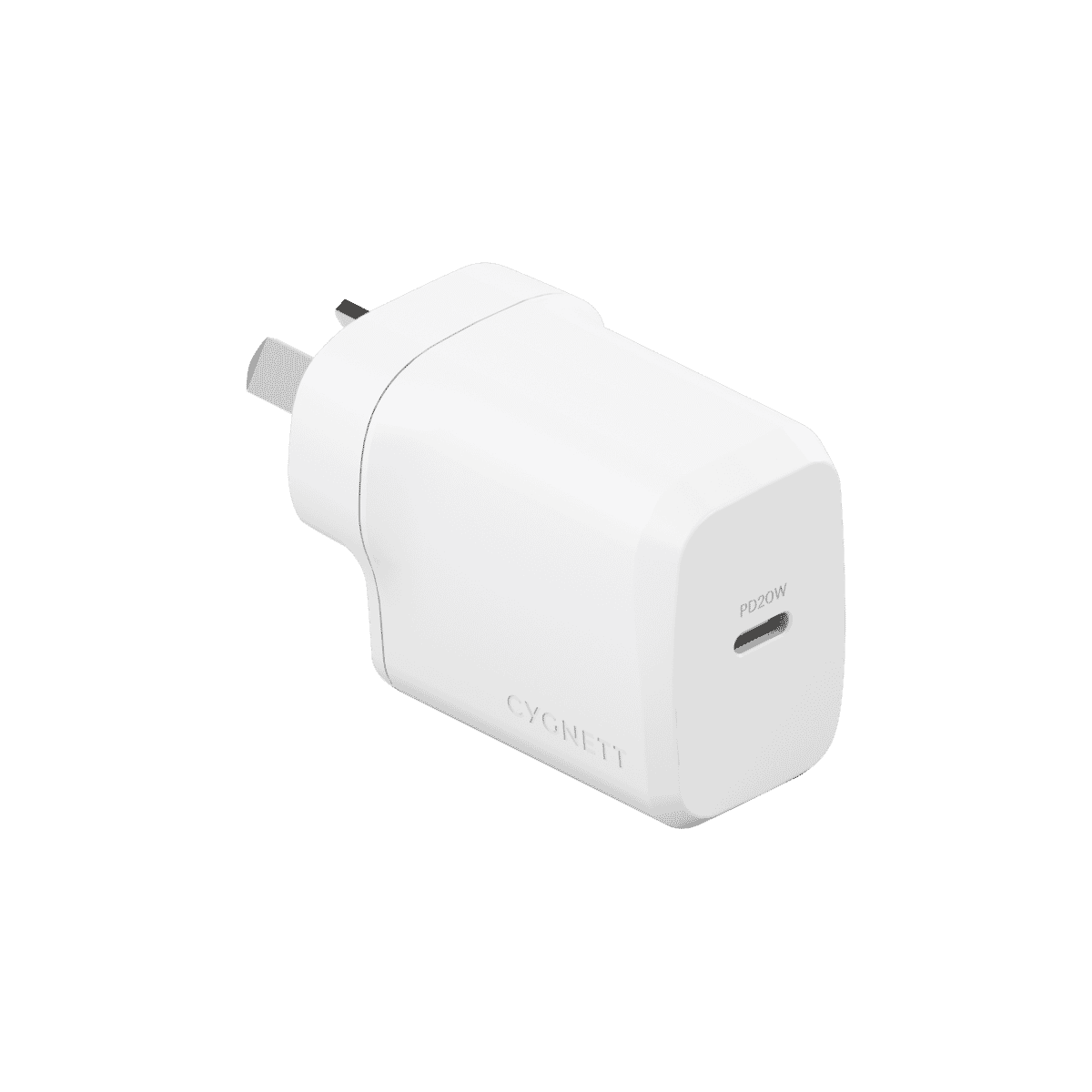 Cygnett Powerplus 20W USB-C Wall Charger - White CY4732PDWCH