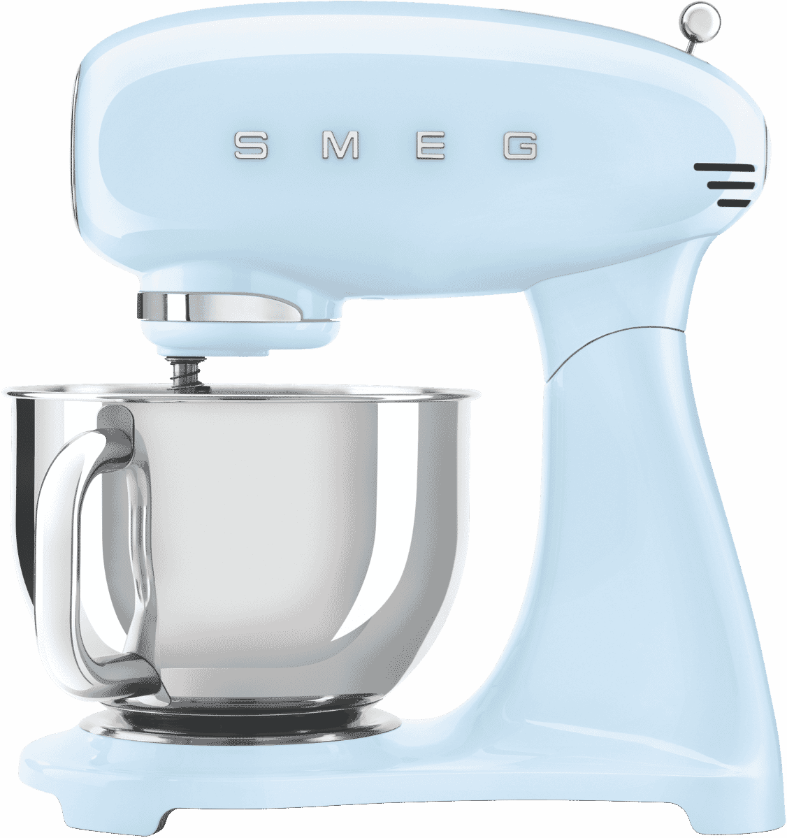 Smeg 50's Style Stand Mixer Pastel Blue SMF03PBAU