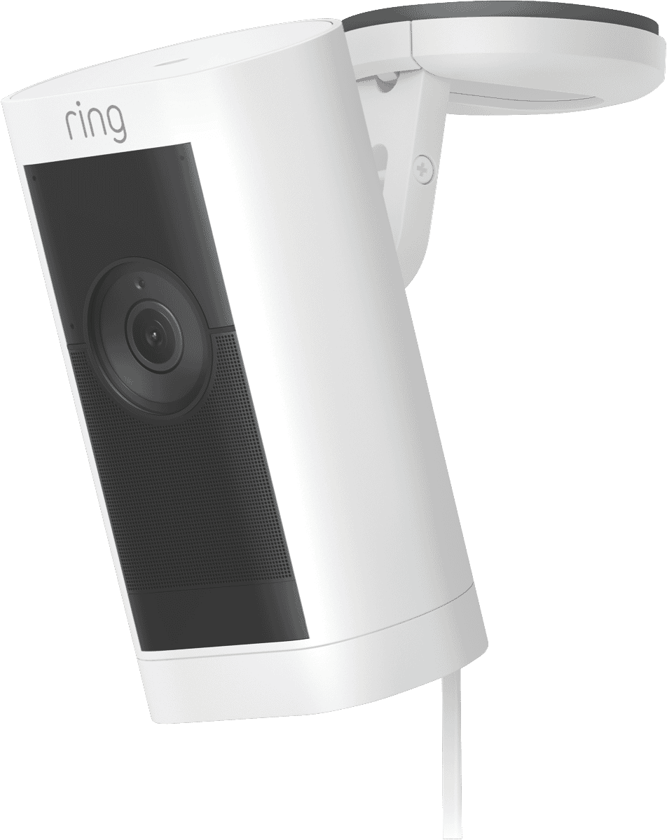 Ring Stick Up Cam Pro PlugIn (White) B09CKG1PBL
