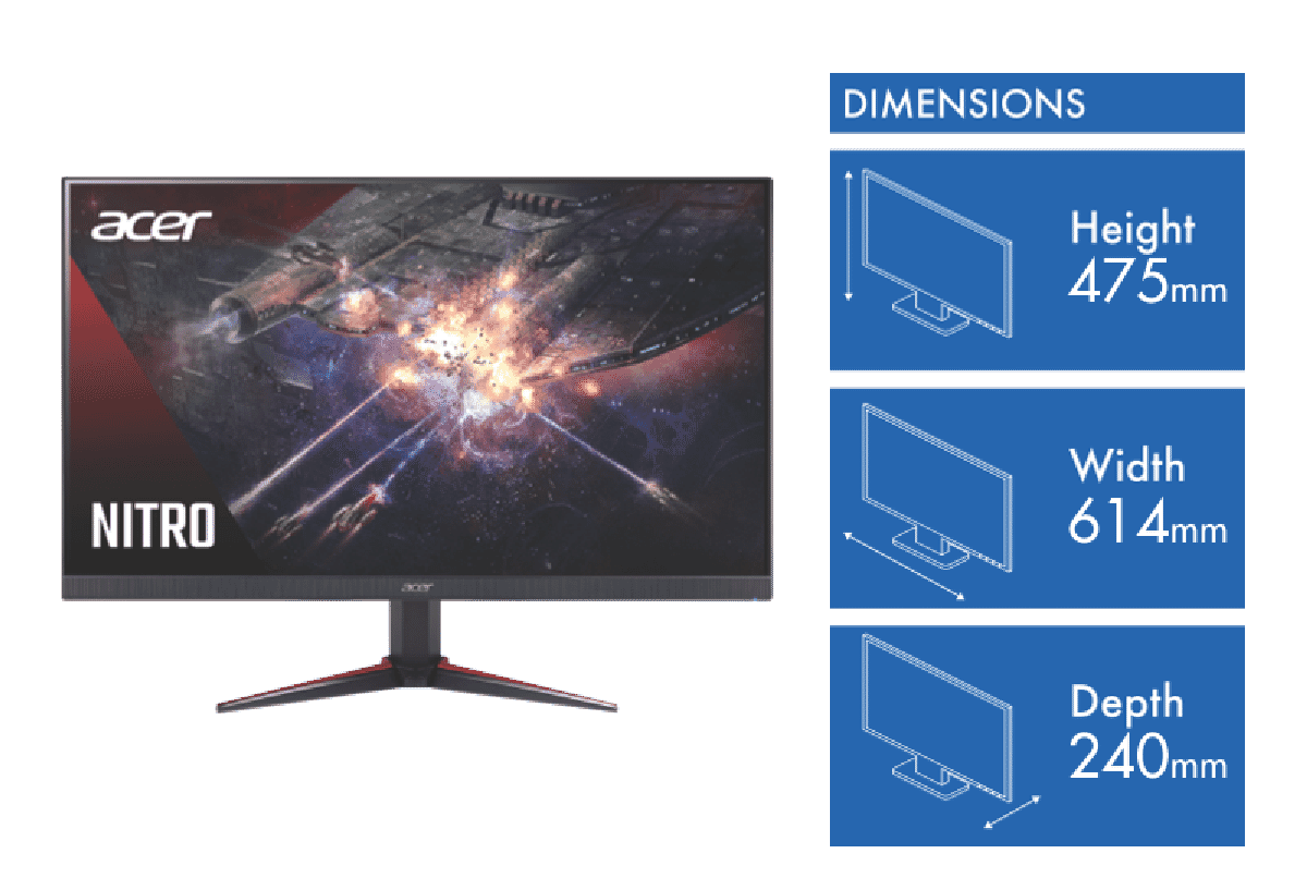 Acer 27' Nitro FHD Gaming Monitor