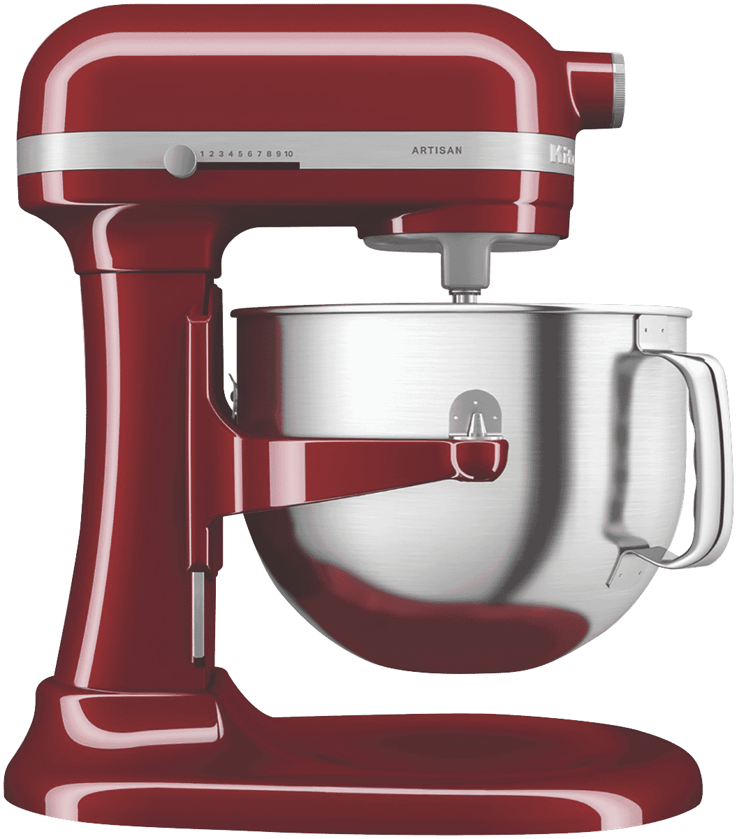 KitchenAid 6.6L Bowl Lift Stand Mixer Empire Red 5KSM70SHXAER