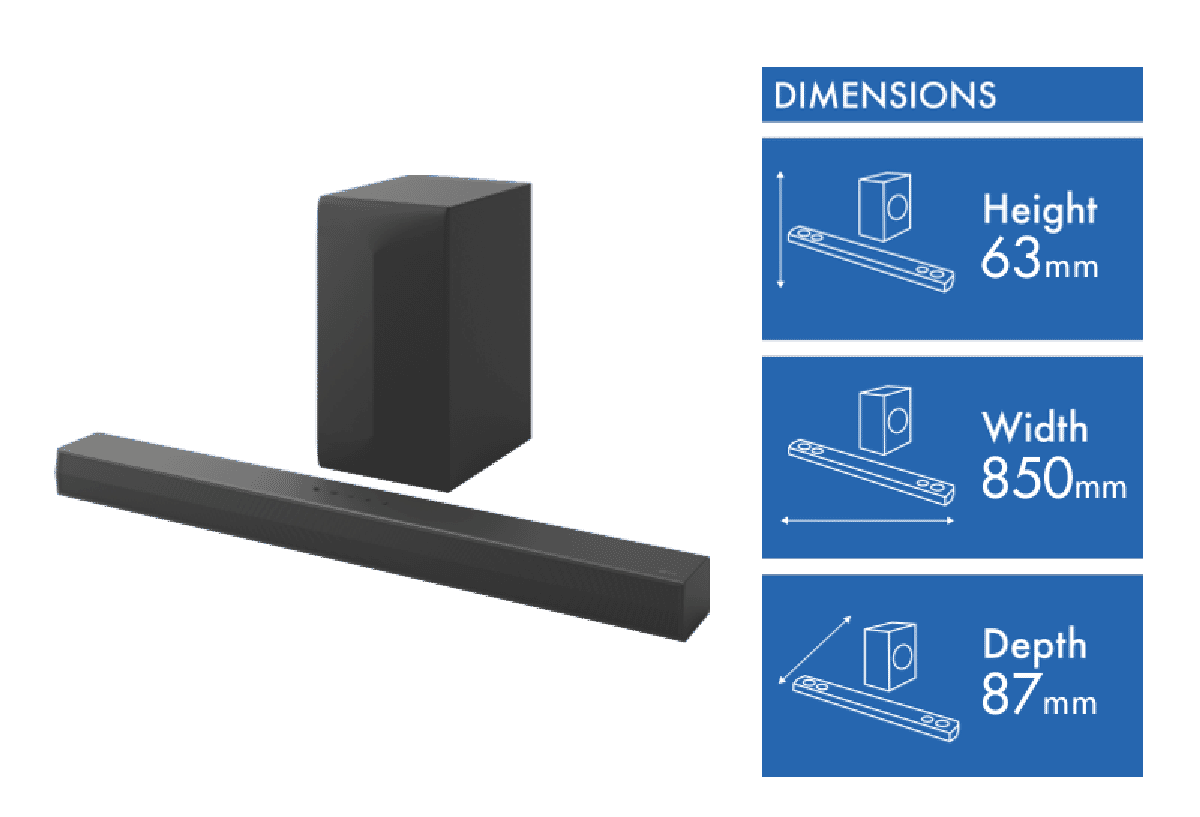LG 3.1Ch 340W Soundbar