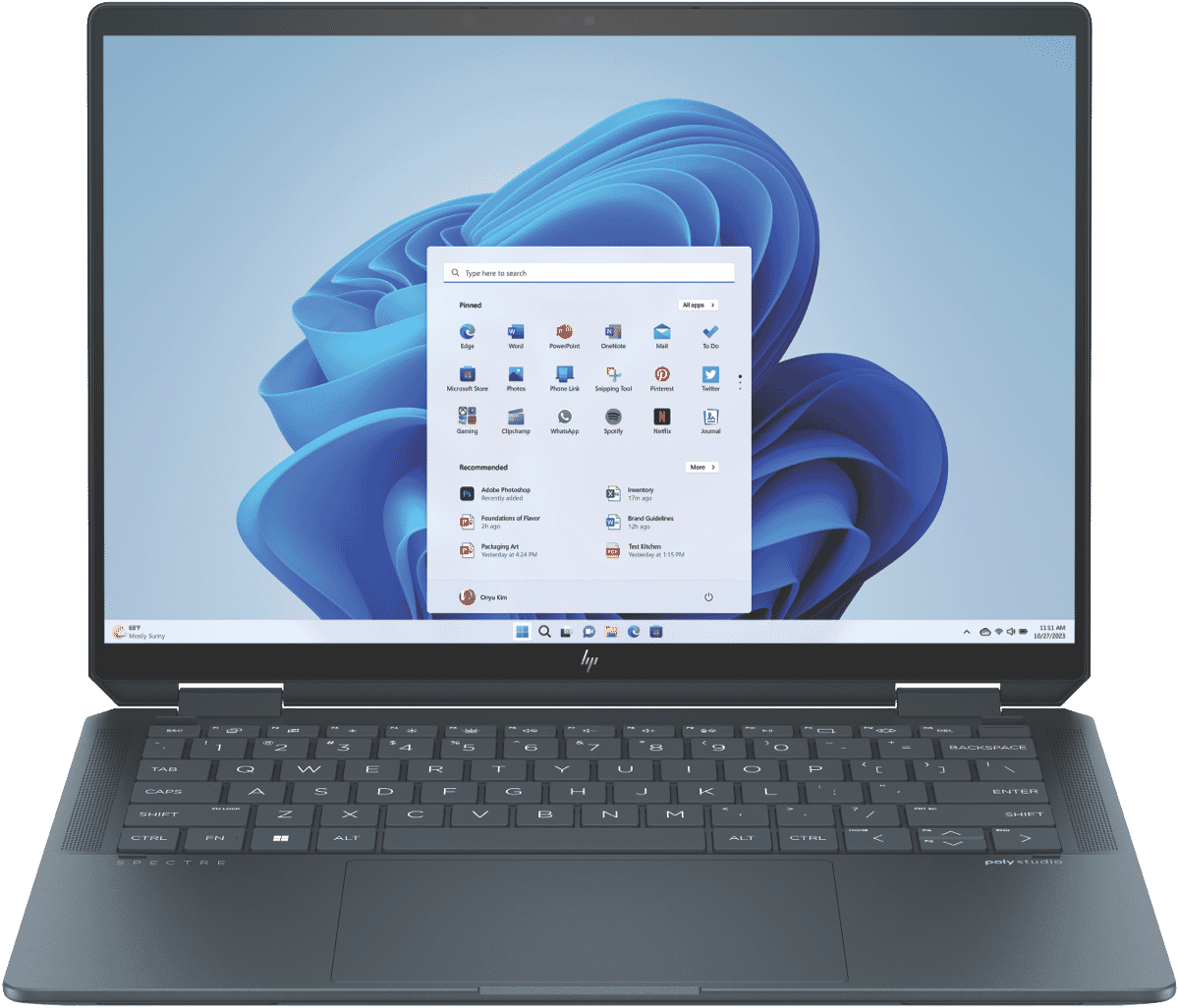 HP Spectre x360 14' EVO Core Ultra 5 16GB 512GB 2-in-1 Laptop