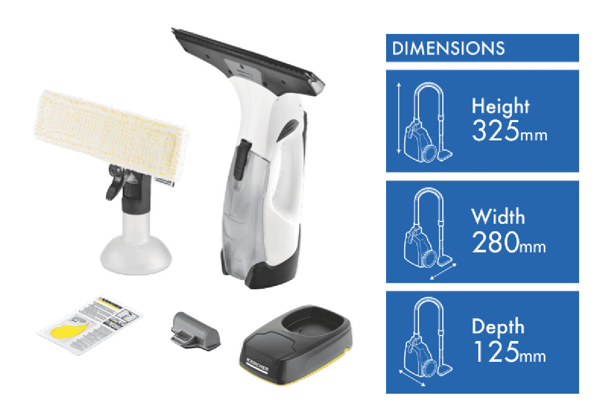 Kärcher Aspirador De Ventanas WV 5 Plus N Battery, Con