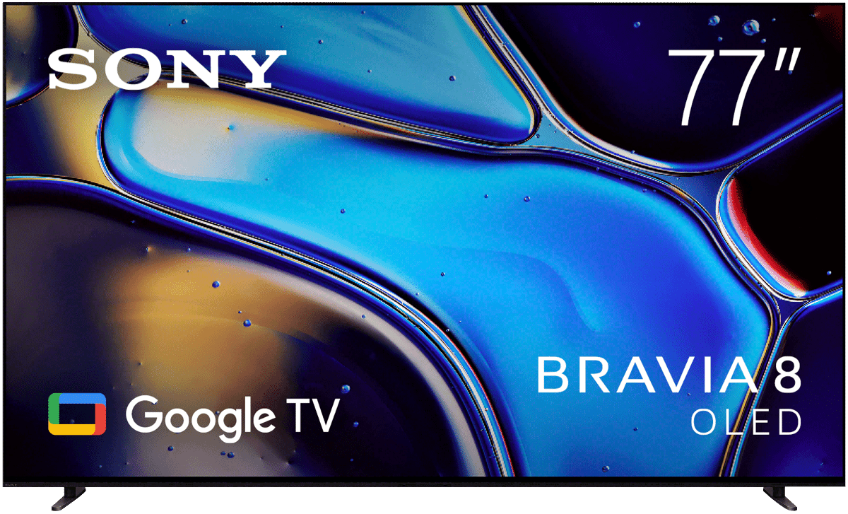 Sony 77' BRAVIA 8 4K OLED Google TV 24