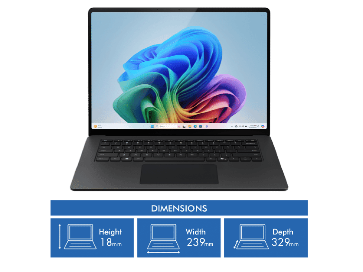 Microsoft Surface Laptop (7th Edition) Copilot+ PC 15' X Elite 16GB 512GB - Black