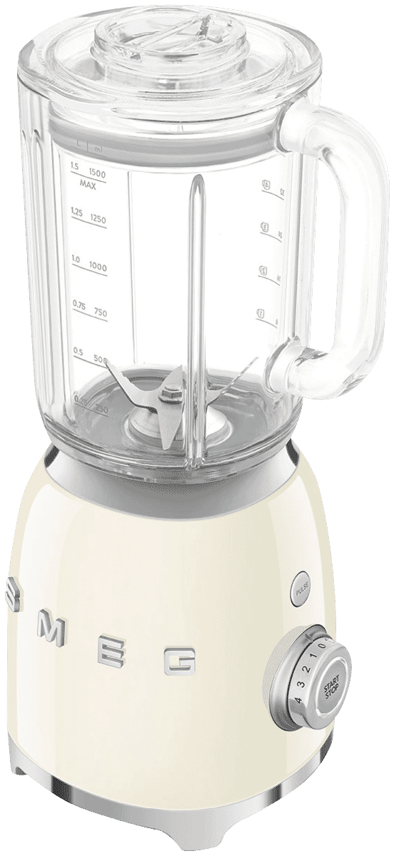 Smeg 50's Style Retro Bench Blender Cream BLF03CRAU