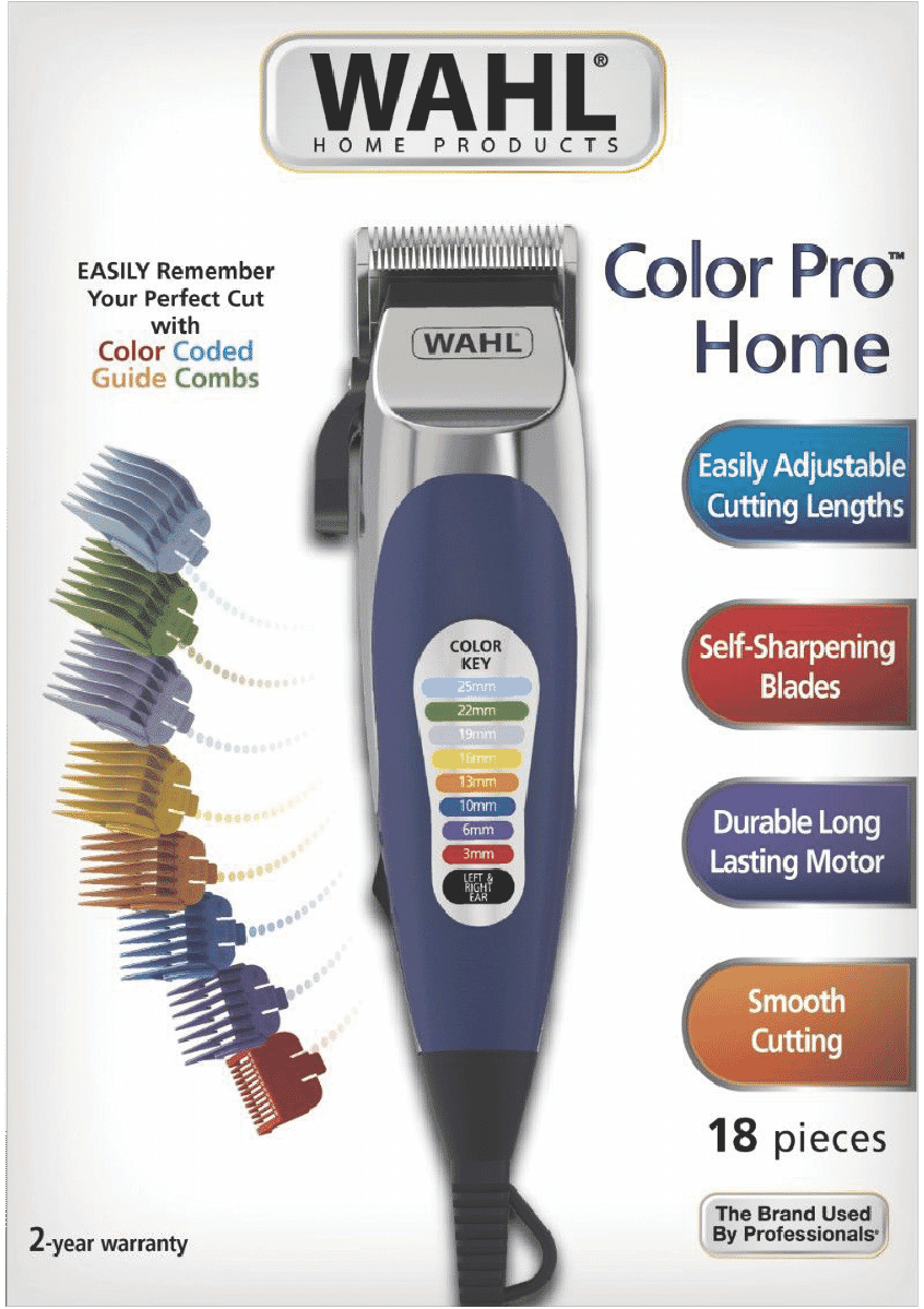 Wahl Color Code Maquina De Cabello Marca Wahl Wahl Color Code