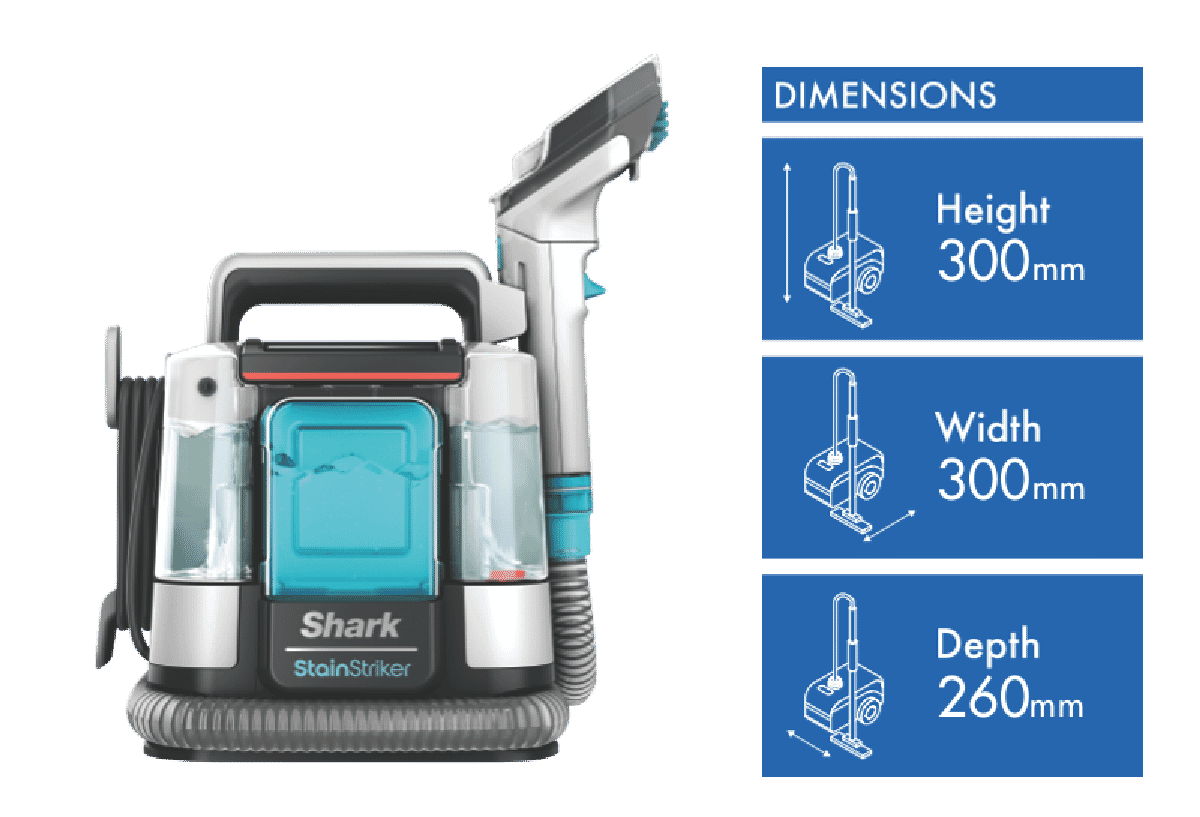 Shark StainStriker Portable Carpet & Upholstery Cleaner PX200ANZ