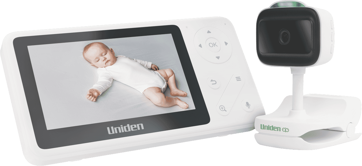 Uniden 4.3 Full HD Colour Baby Monitor with Clamp Camera BW4501