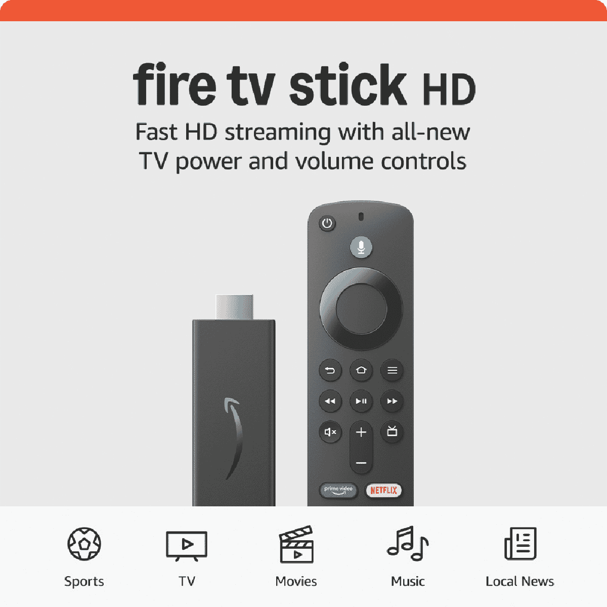 Amazon Fire TV Stick HD B0CQMZ24LR