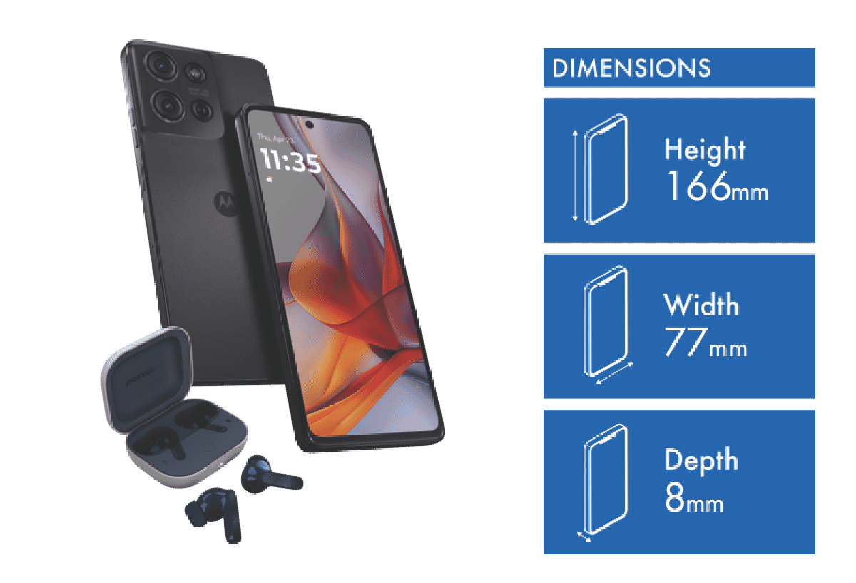 Motorola g75 5G 256GB Charcoal Grey 11901327984